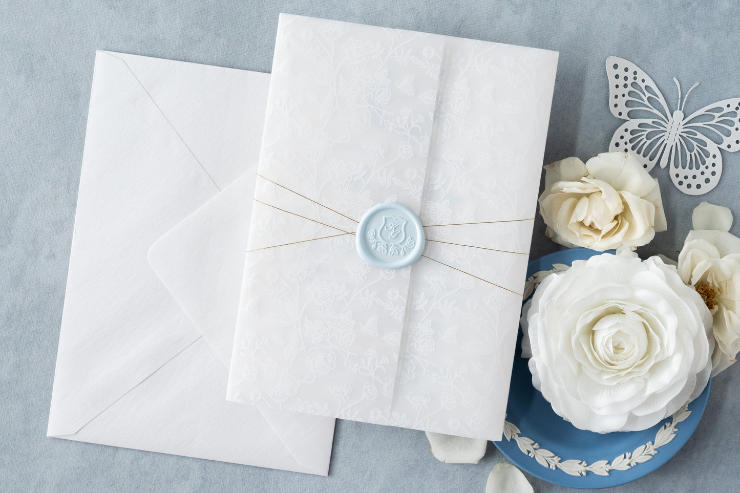 Printed Vellum Wrap