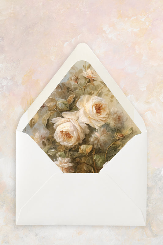 Rosewood Garden | Envelope Liner