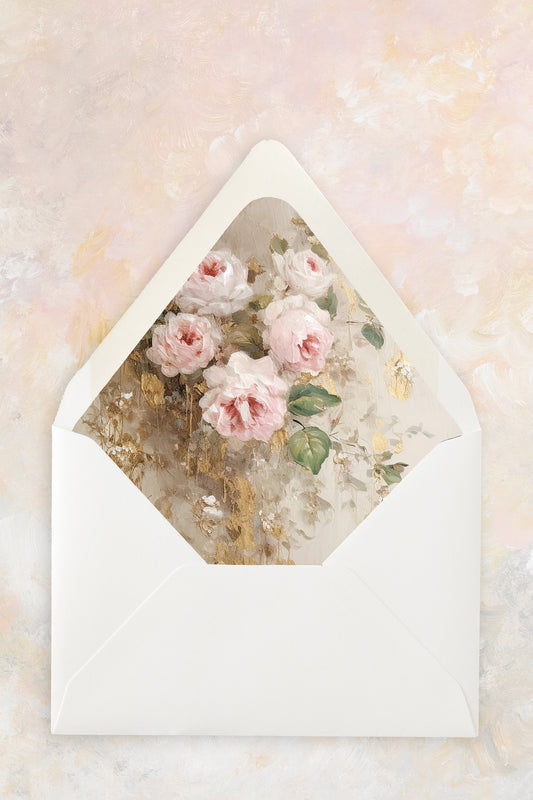 Romantic Roses | Envelope Liner