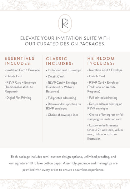 JULIA SUITE (Copy) Heirloom
